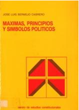 Imagen de portada del libro Máximas, principios y símbolos políticos