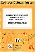 Imagen de portada del libro Experiments fisicoquímics senzills per a usos didàctics i d'esplai