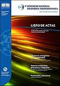 Imagen de portada del libro IX Congreso Nacional de Ingeniería Termodinámica