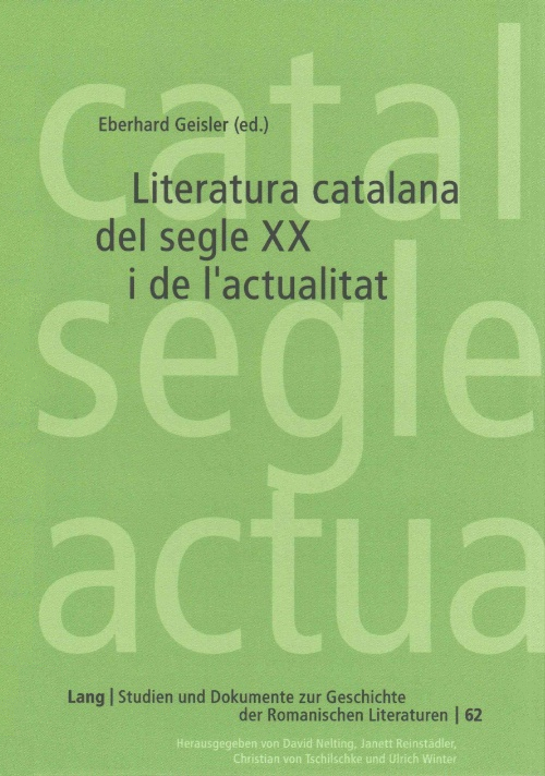 Imagen de portada del libro Literatura catalana del segle XX i de l'actualitat
