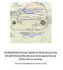 Imagen de portada del libro III Congreso Virtual sobre Historia de las Vías de Comunicación
