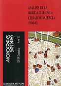 Imagen de portada del libro Análisis de la mortalidad en la ciudad de Valencia (1990-92)