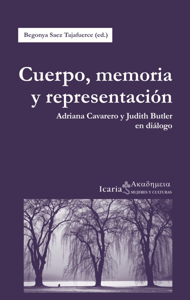 Imagen de portada del libro Cuerpo, memoria y representación