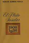 Imagen de portada del libro El pleito insular (1808-1936)