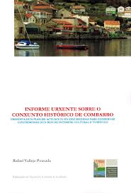 Imagen de portada del libro Informe urxente sobre o conxunto histórico de Combarro