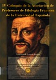 Imagen de portada del libro Asociación de Profesores de Filología Francesa de la Universidad Española. IV Coloquio