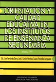 Imagen de portada del libro Actas de las reuniones científicas sobre orientación y calidad educativa en los IES : Almería, 1999