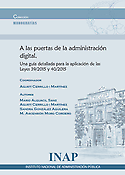 Imagen de portada del libro A las puertas de la administración digital