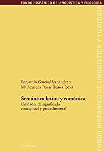 Imagen de portada del libro Semántica latina y románica