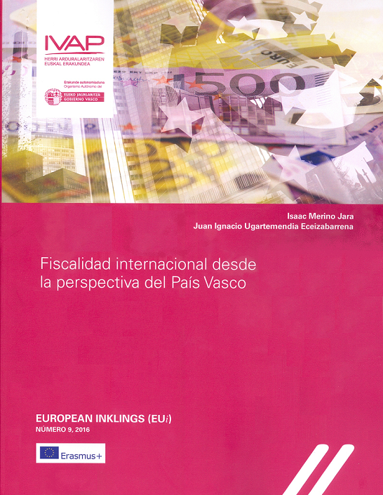 Imagen de portada del libro Fiscalidad internacional desde la perspectiva del País Vasco