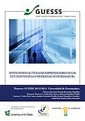 Imagen de portada del libro Intenciones y actividades emprendedoras de los estudiantes de la Universidad de Extremadura