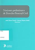 Imagen de portada del libro Nociones preliminares de derecho procesal civil
