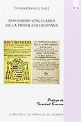 Imagen de portada del libro Dos obras singulares de la prosa novohispana