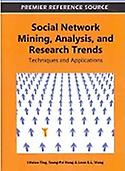 Imagen de portada del libro Social network mining, analysis, and research trends