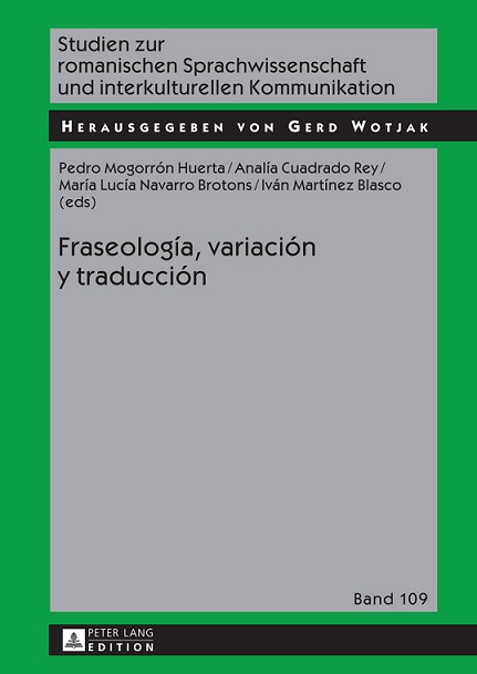 Imagen de portada del libro Fraseología, variación y traducción