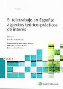 Imagen de portada del libro El teletrabajo en España: aspectos teórico-prácticos de interés