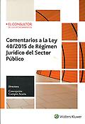 Imagen de portada del libro Comentarios a la Ley 40/2015 de Régimen jurídico del sector público