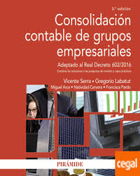 Imagen de portada del libro Consolidación contable de grupos empresariales