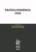 Imagen de portada del libro Política económica 2016