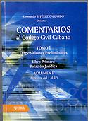 Imagen de portada del libro Comentarios al Código Civil Cubano.