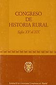 Imagen de portada del libro Congreso de historia rural : siglos XV-XIX