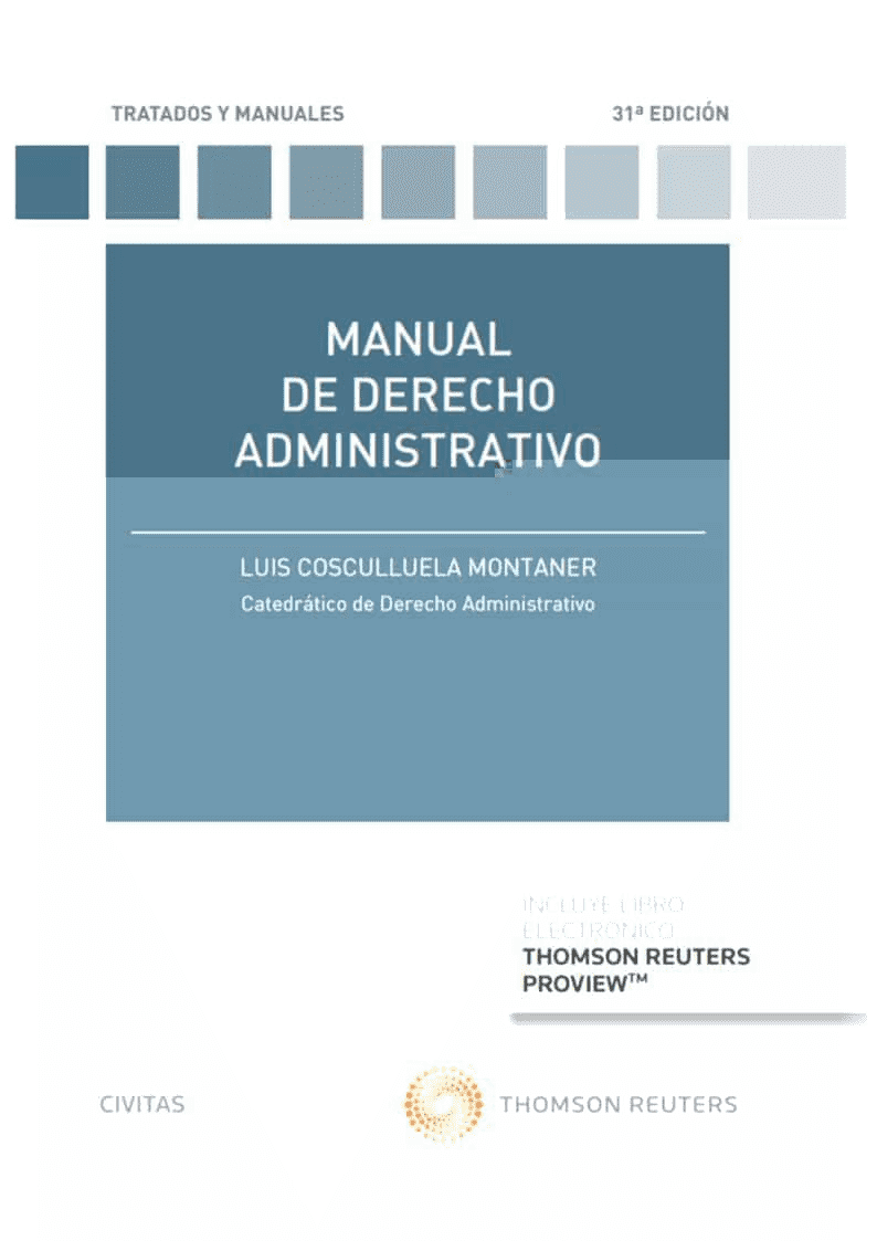 Imagen de portada del libro Manual de derecho administrativo [Incluye libro electrónico]