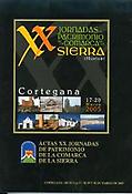 Imagen de portada del libro Actas XX Jornadas de Patrimonio de la Comarca de la Sierra. Cortegana (Huelva)
