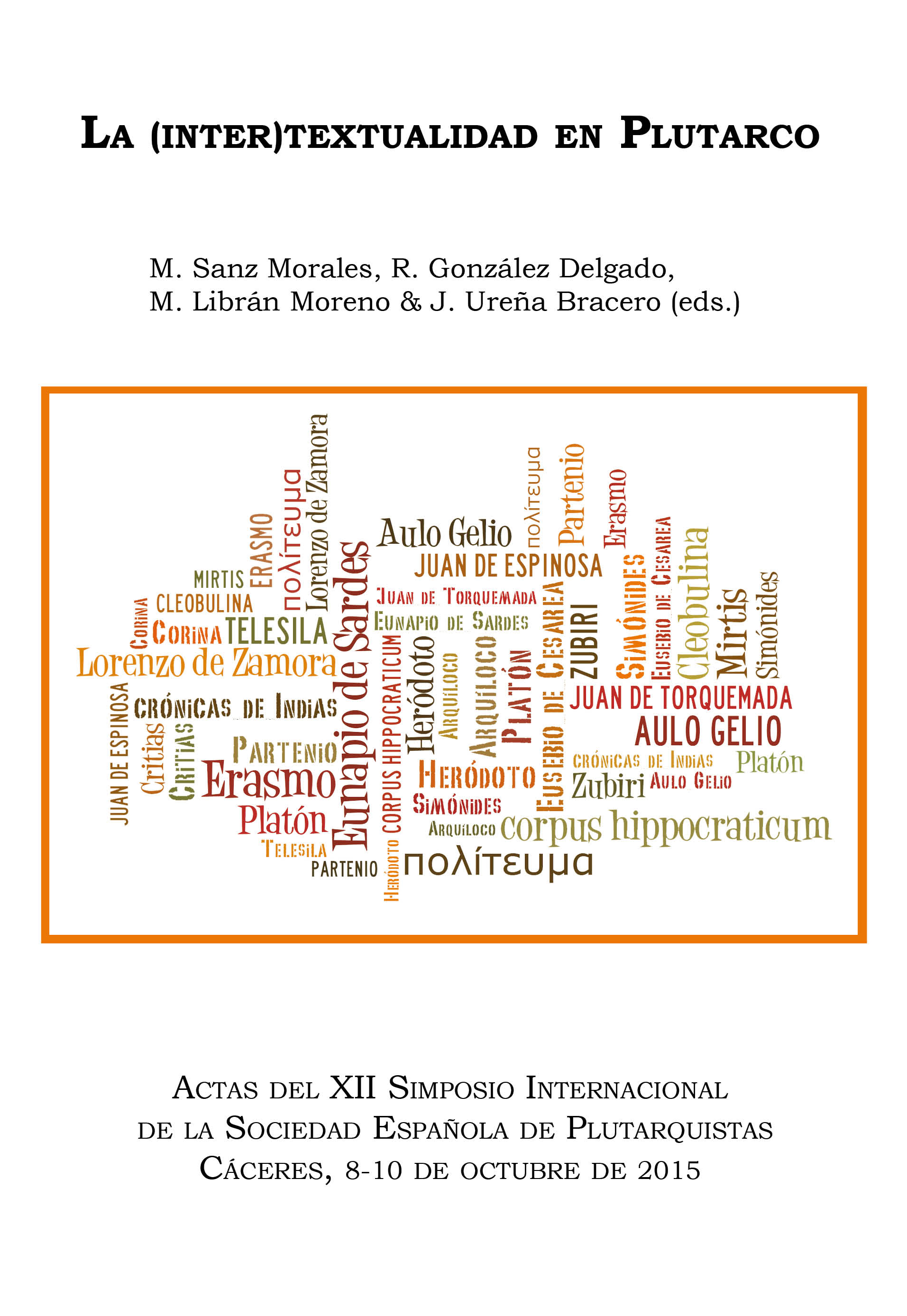 Imagen de portada del libro La (Inter)textualidad en Plutarco