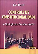Imagen de portada del libro Controle de constitucionalidade