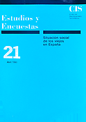 Imagen de portada del libro Situación social de los viejos en España