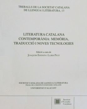 Imagen de portada del libro Literatura catalana contemporània
