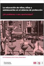 Imagen de portada del libro La educación de niños, niñas y adolescentes en el sistema de protección