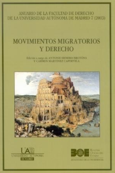 Imagen de portada del libro Movimientos migratorios y Derecho