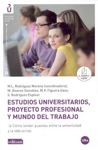 Imagen de portada del libro Estudios universitarios, proyecto profesional y mundo del trabajo