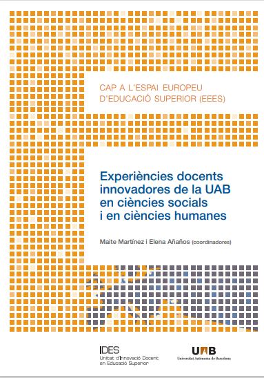 Imagen de portada del libro Experiències docents innovadores de la UAB en ciències socials i en ciències humanes