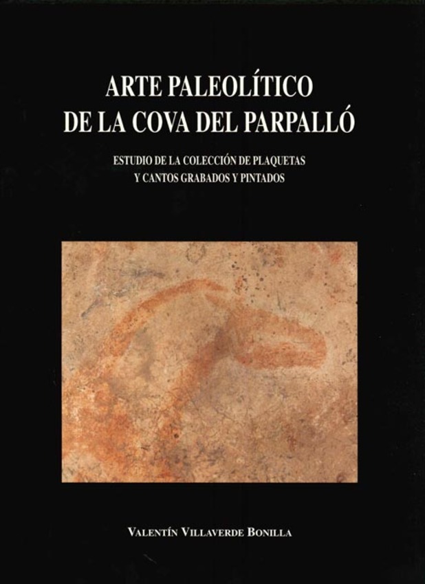 Imagen de portada del libro Arte paleolítico de la Cova del Parpalló