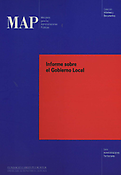 Imagen de portada del libro Informe sobre el gobierno local