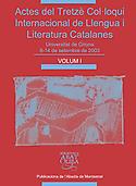 Imagen de portada del libro Actes del Tretzè Col·loqui Internacional de Llengua i Literatura Catalanes