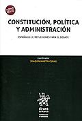 Imagen de portada del libro Constitución, política y administración