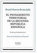 Imagen de portada del libro El pensamiento territorial de la segunda república española