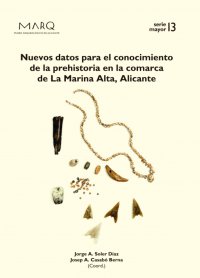 Imagen de portada del libro Nuevos datos para el conocimiento de la Prehistoria en la comarca de la Marina Alta, Alicante
