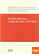 Imagen de portada del libro Derechos, libertades y razón de Estado (1996-2005)