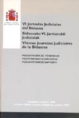 Imagen de portada del libro VI Jornadas Judiciales del Bidasoa