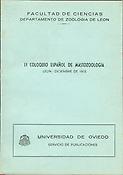 Imagen de portada del libro II Coloquio Español de Mastozoología
