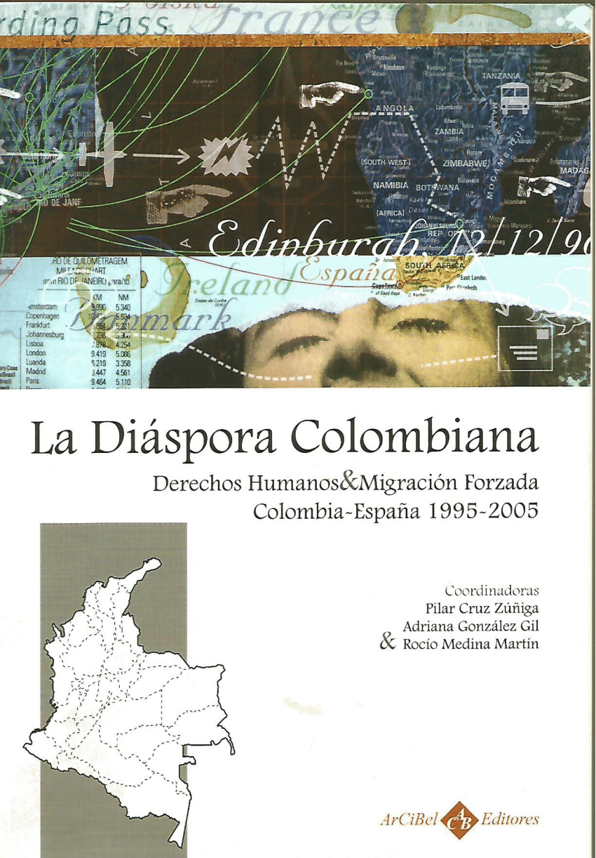 Imagen de portada del libro La diáspora colombiana