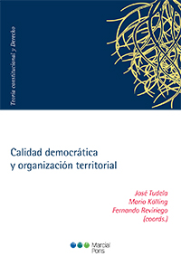 Imagen de portada del libro Calidad democrática y organización territorial