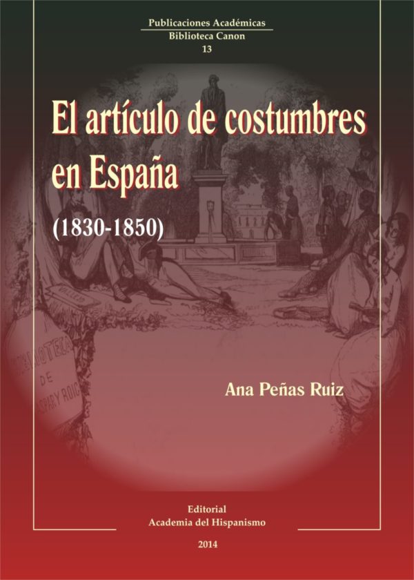 Imagen de portada del libro El artículo de costumbres en España, (1830-1850)