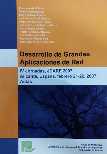 Imagen de portada del libro Desarrollo de grandes aplicaciones de Red