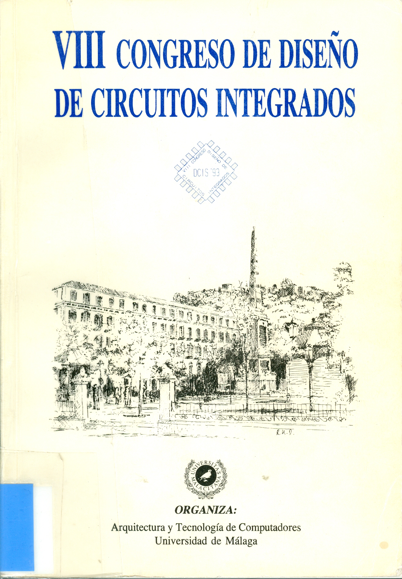 Imagen de portada del libro VIII Congreso Diseño de Circuitos Integrados