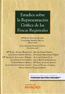 Imagen de portada del libro Estudios sobre la representación gráfica de las fincas registrales